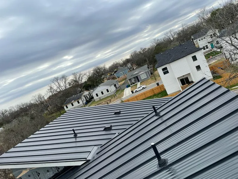 Standing seam metal roof panels with vents for Skylight Repair in Lanett